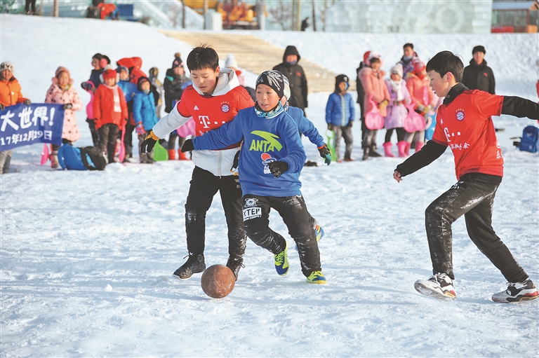 哈尔滨教育局推进中小学冰雪体育运动，助力